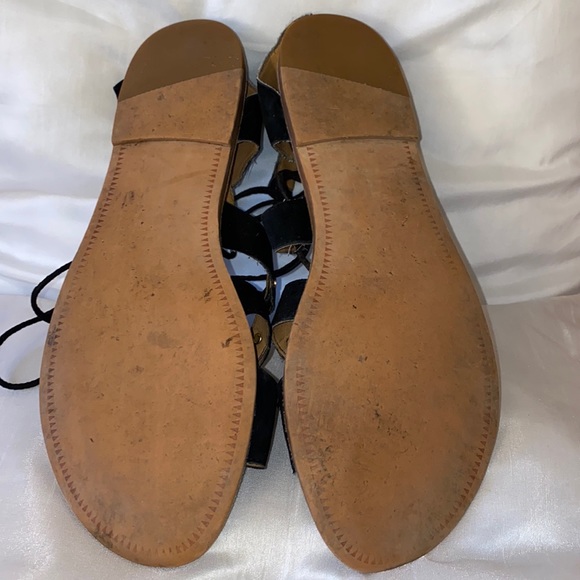 Dolce Vita Gladiator Black Sandals Sz 9 Women Open Toe - Picture 3 of 3